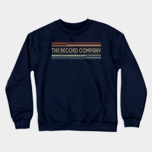 The Record Company Retro Lines Crewneck Sweatshirt